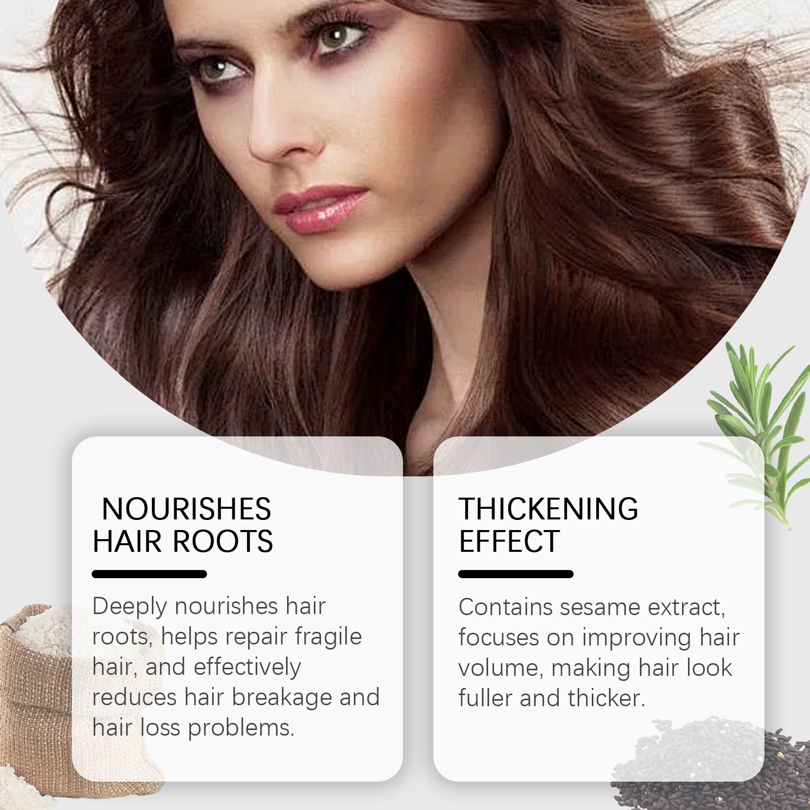 Black Sesame Hair Nourishing S - Split End Repair Serum recension och pris
