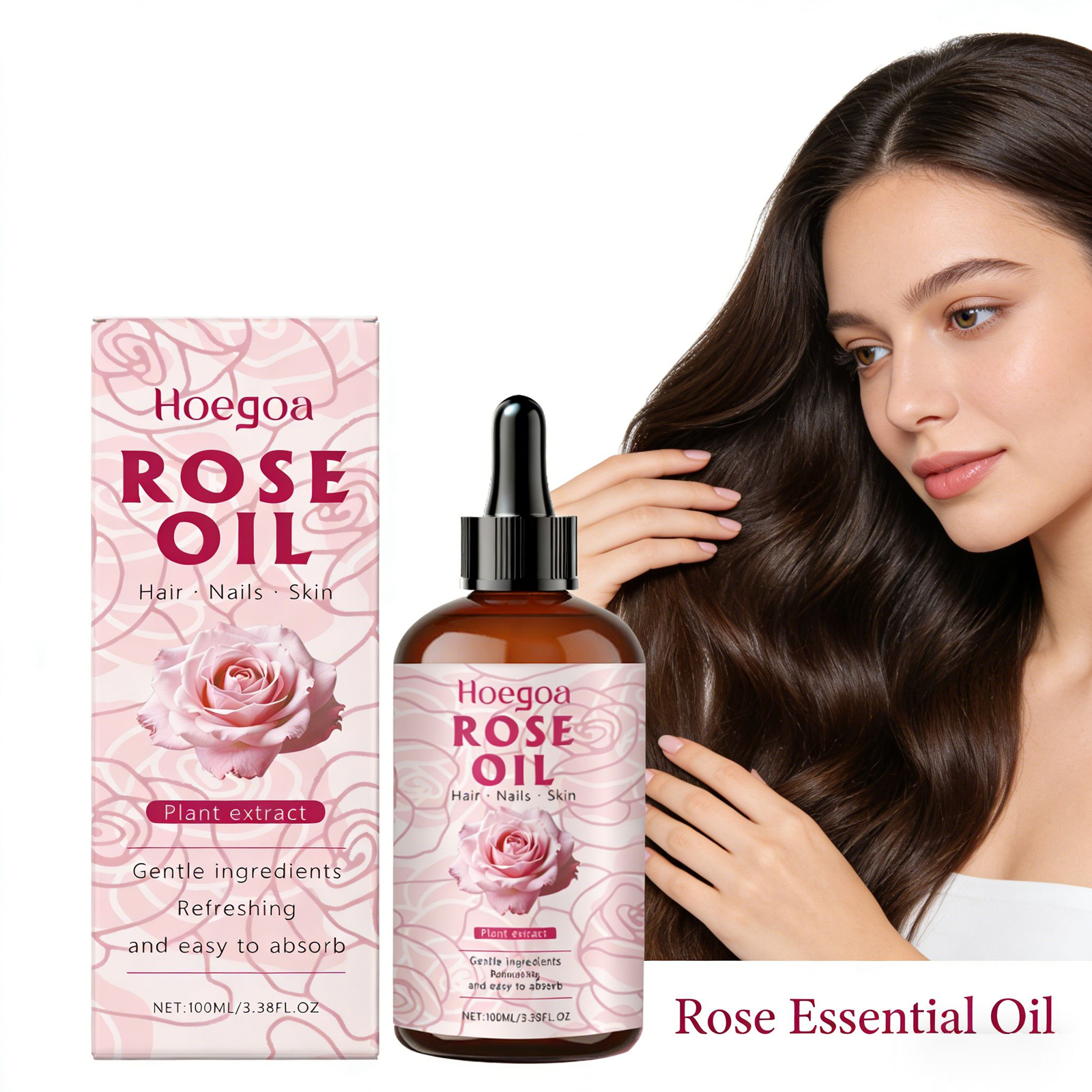 Rose Essential Oil for Hair Fr - Split End Repair Serum recension och pris