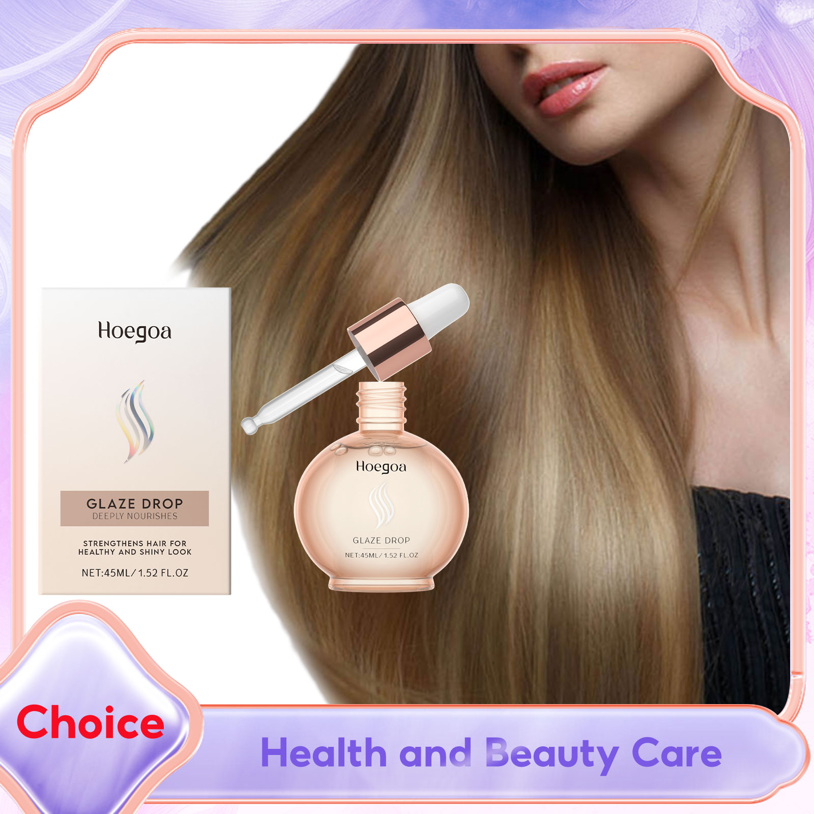 Hydrating Hair Serum for Frizz - Split End Repair Serum recension och pris