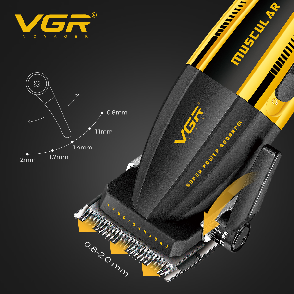 VGR Clipper Professional Hair  - Hair Care Barber recension och pris