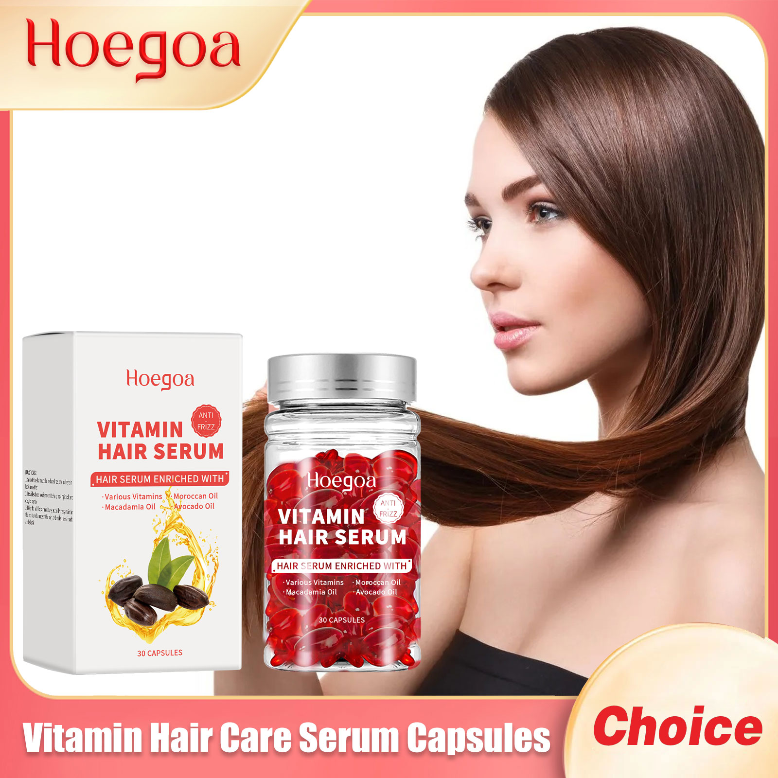 Vitamin Hair Care Serum Capsul - Hair Care Vegan recension och pris