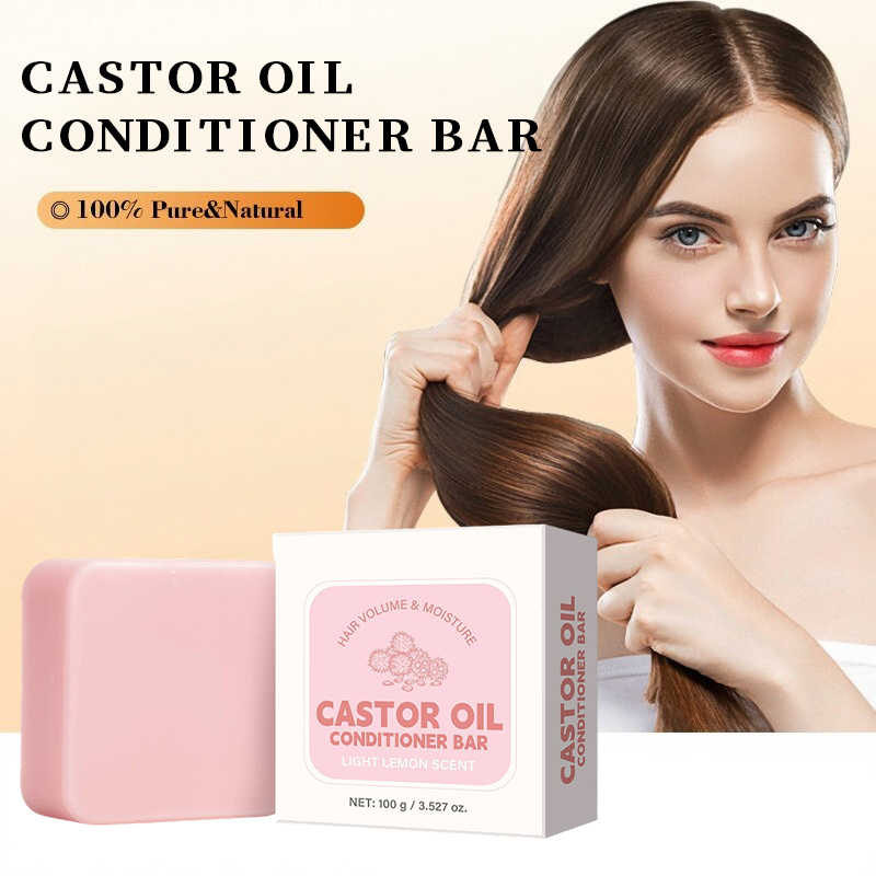 Castor Oil Conditioner Soap Ba - Hair Care Frizzy Hair recension och pris