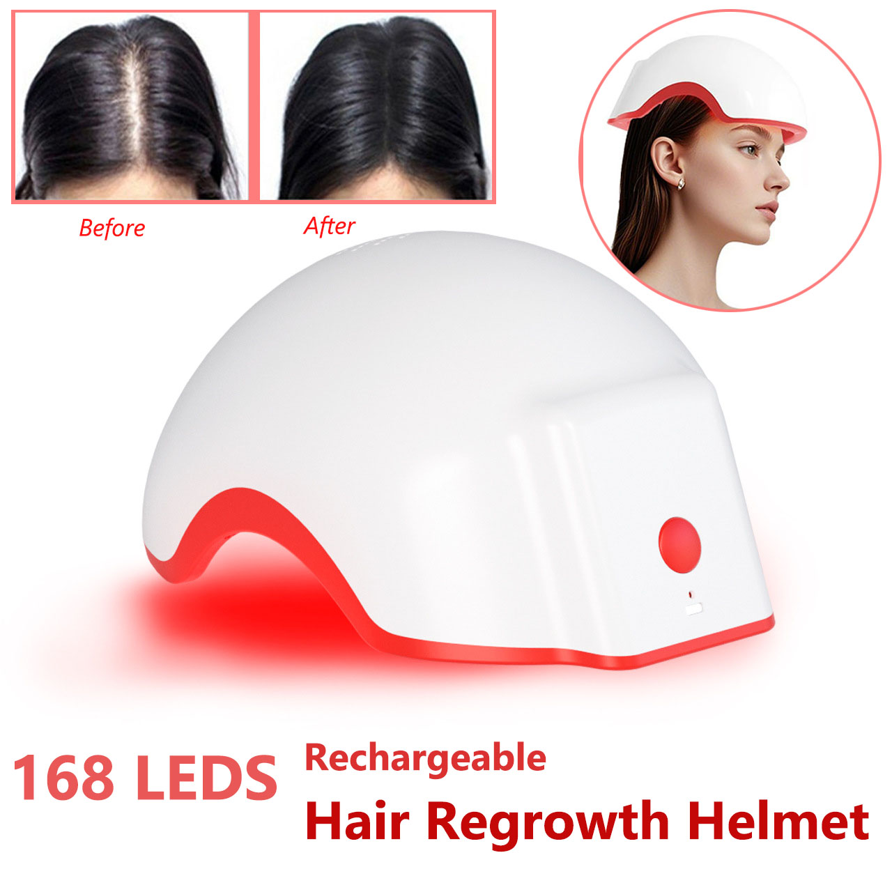 Red Light Therapy Device Hat N - Hair Care Vegan recension och pris