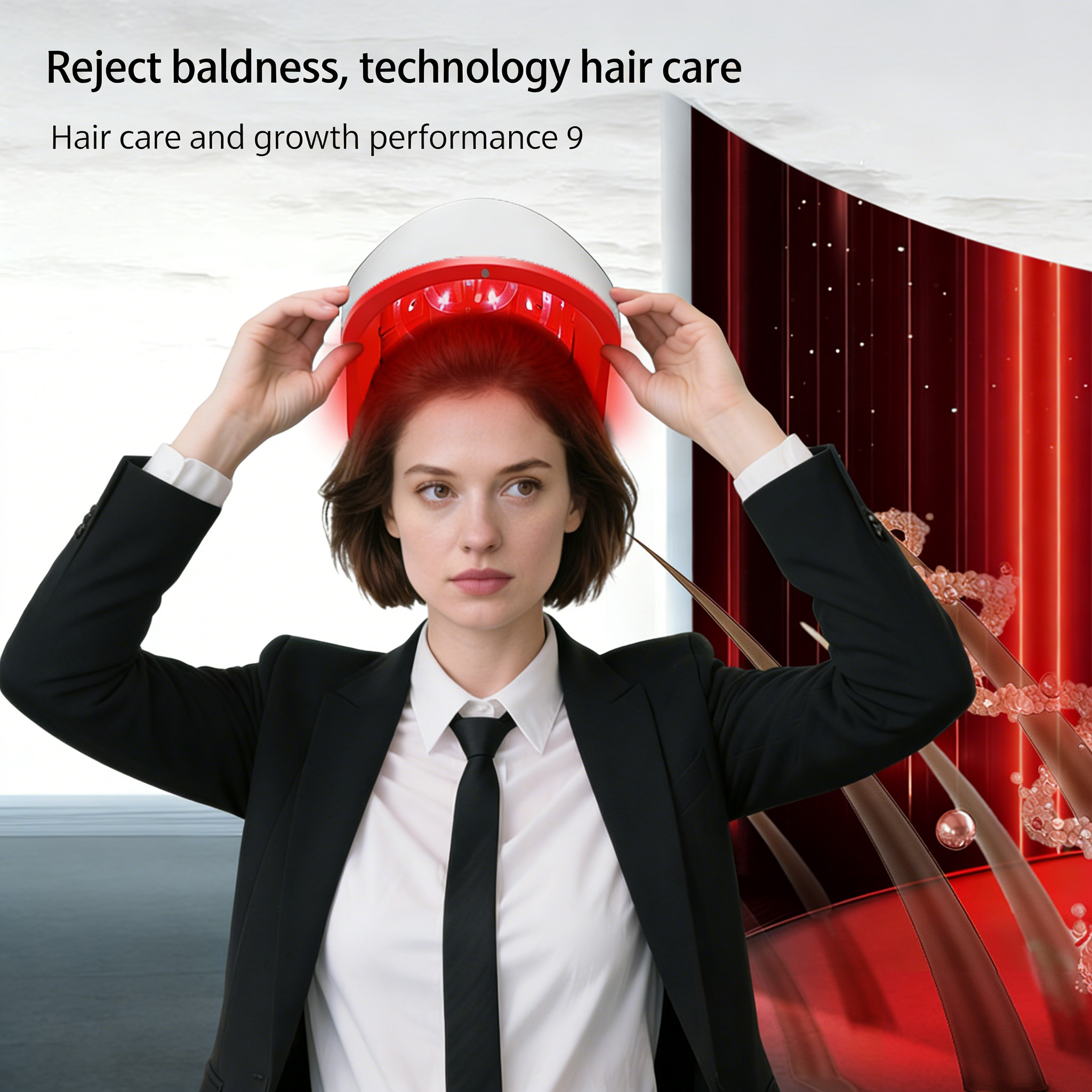 Red Light Therapy Device Hat N - Hair Care Vegan recension och pris